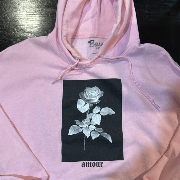 Amour Pink Hoodie - Picture 2 of 4